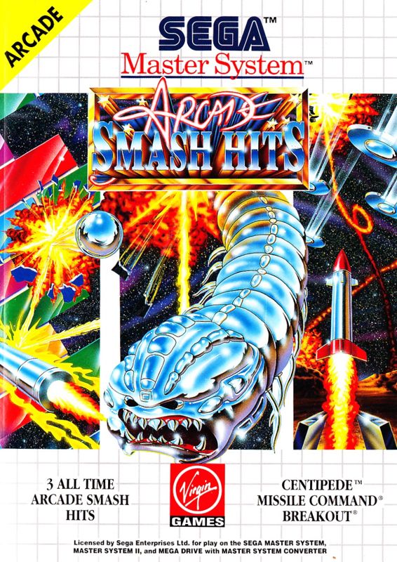 Front Cover for Arcade Smash Hits (SEGA Master System)