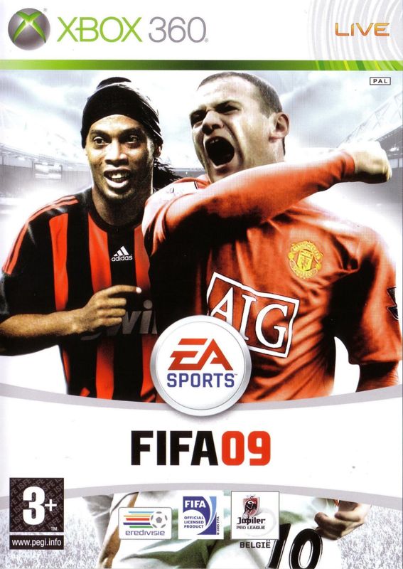 Front Cover for FIFA Soccer 09 (Xbox 360)