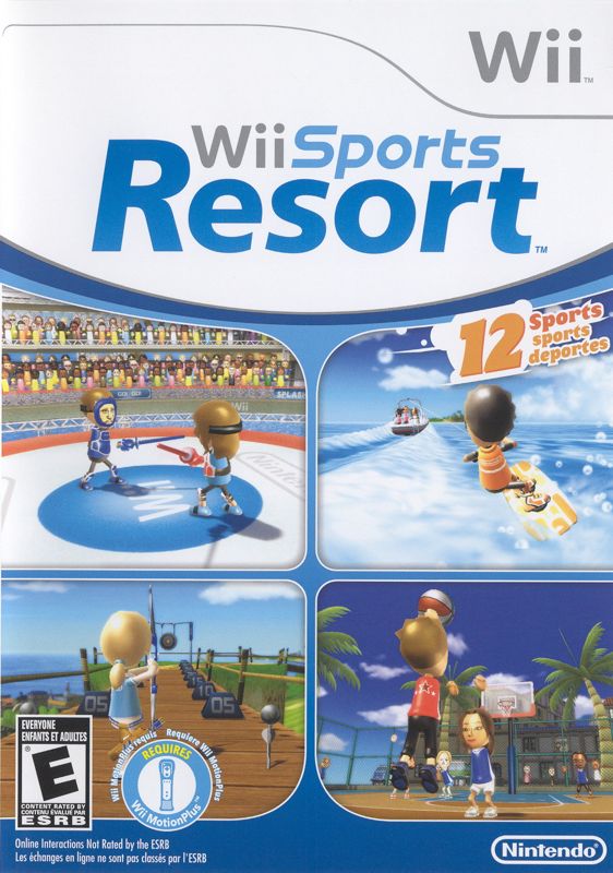Other for Wii Sports Resort (Wii) (Bundled with Wii MotionPlus): Keep Case - Front