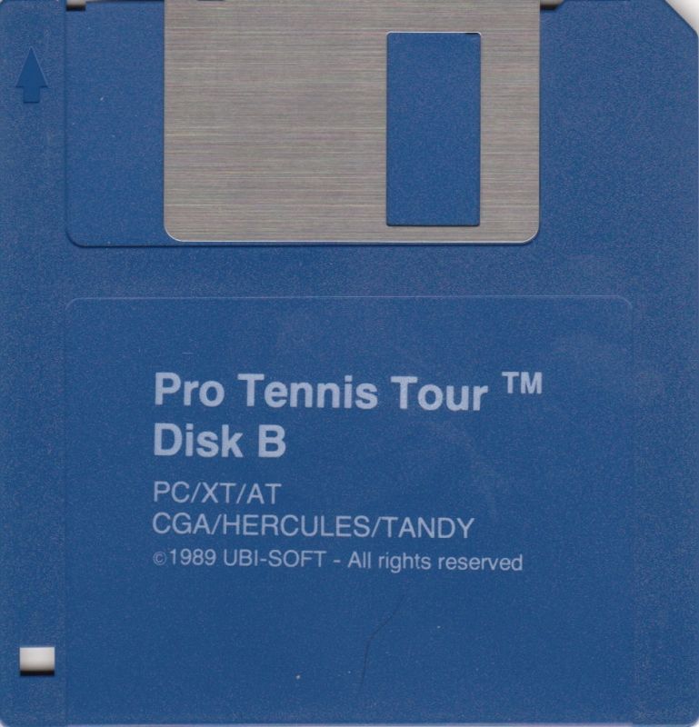 Media for Challengers (DOS): Pro Tennis Tour - Disk 2/2