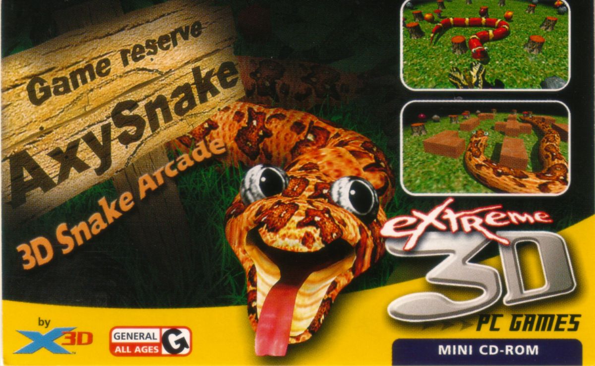 Front Cover for AxySnake (Windows) (Mini-CD release)