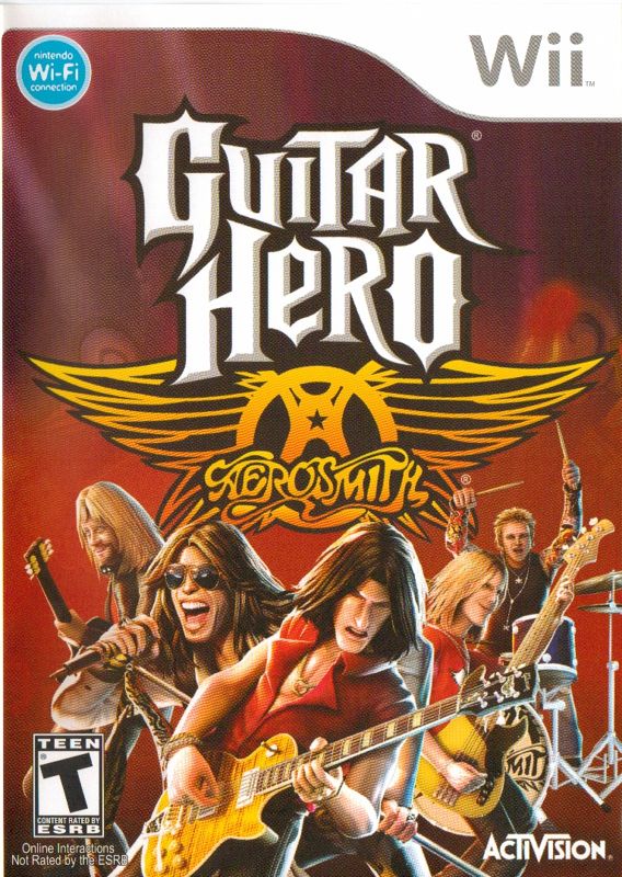 Front Cover for Guitar Hero: Aerosmith (Wii)