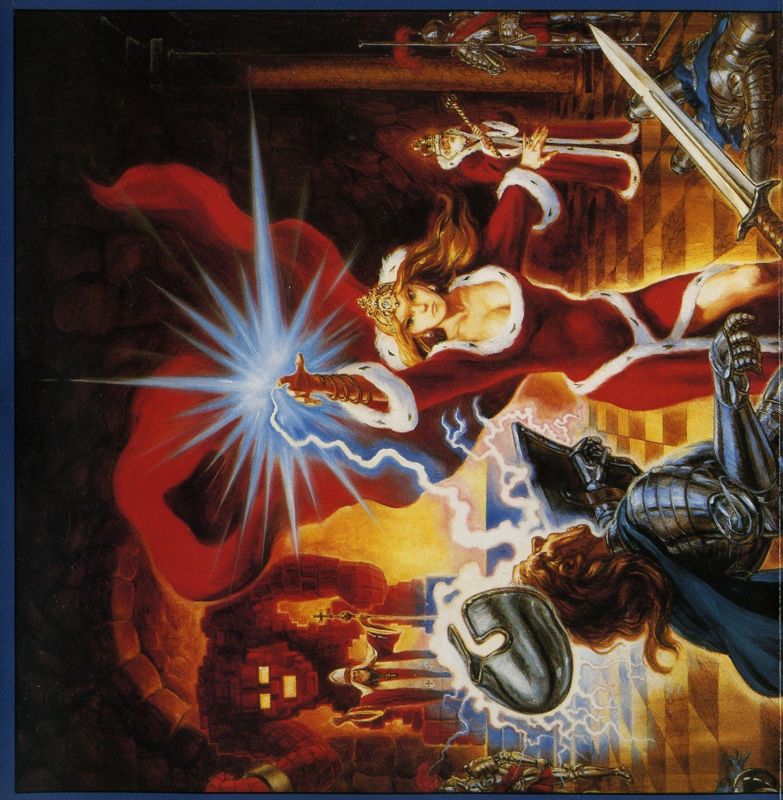 Inside Cover for Battle Chess (Amiga): Left