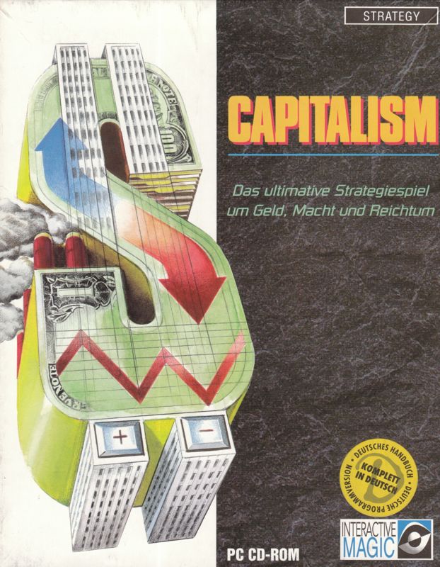 Front Cover for Capitalism (DOS)