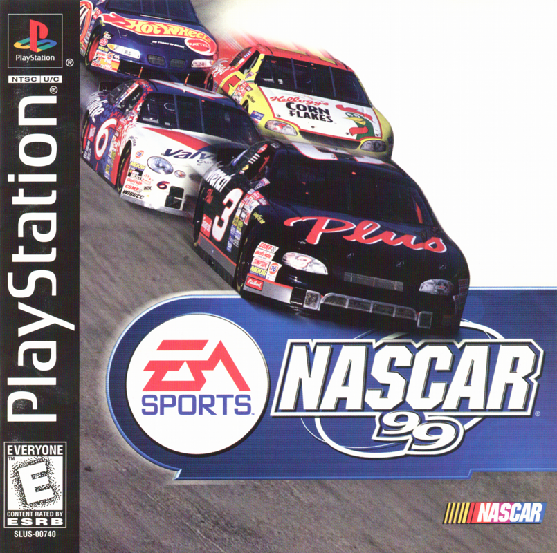 Front Cover for NASCAR 99 (PlayStation)