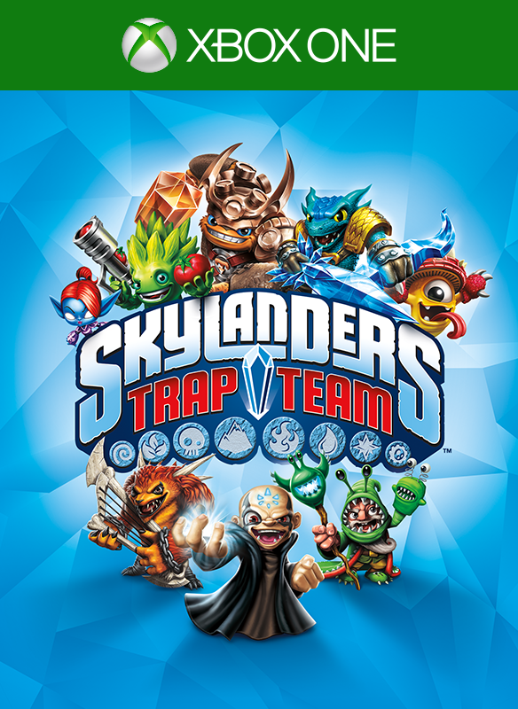 Front Cover for Skylanders: Trap Team (Xbox One) (Download release)
