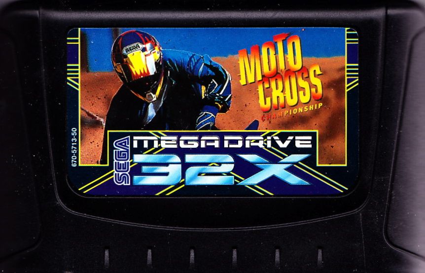 Media for Motocross Championship (SEGA 32X)