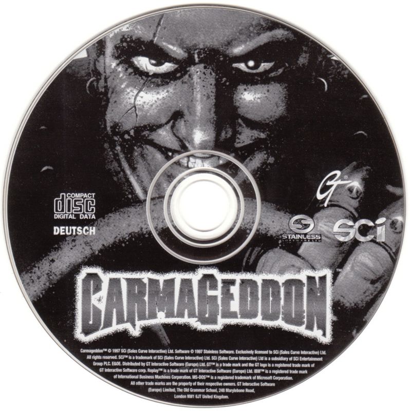 Media for Carmageddon (DOS and Windows) (Replay release)