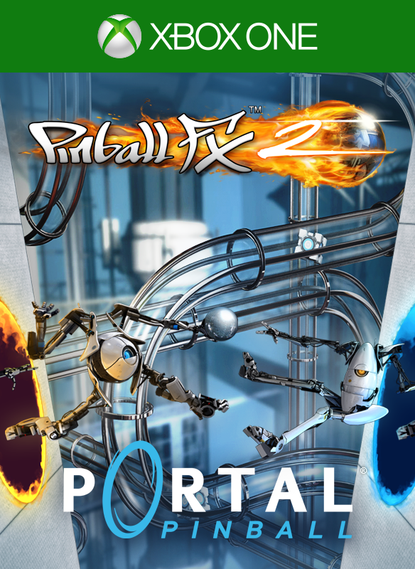 Front Cover for Pinball FX2: Portal Pinball (Xbox One) (Download release)