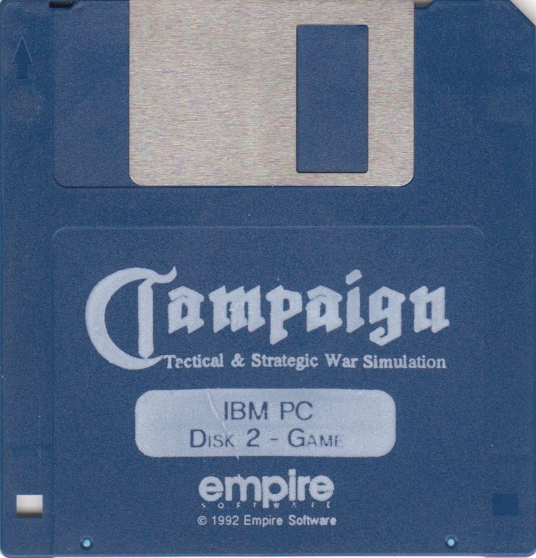 Media for Campaign (DOS) (Different disks): Game Disk