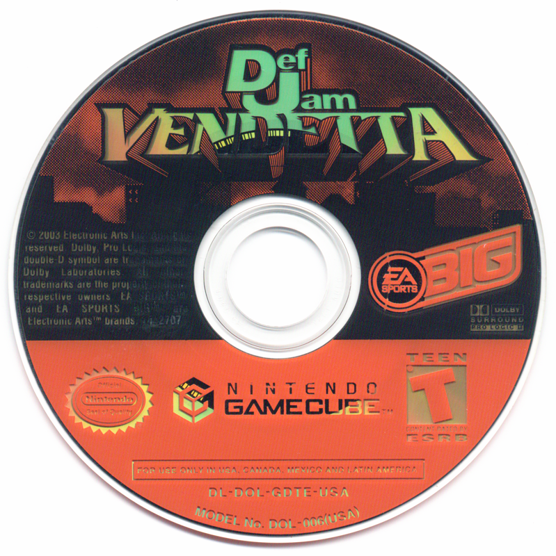 Def Jam Vendetta - GameCube