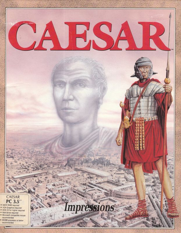 Front Cover for Caesar (DOS)