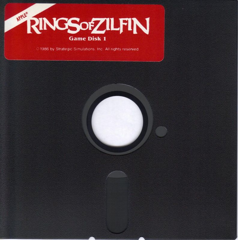 Media for Rings of Zilfin (Apple II): Disk 1