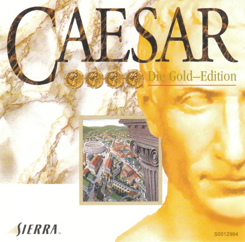 Other for Caesar: Die Gold-Edition (Windows): Jewel Case - Front