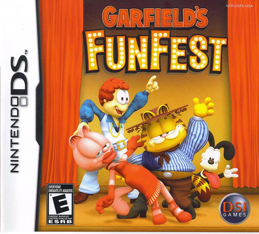 Front Cover for Garfield's Fun Fest (Nintendo DS)