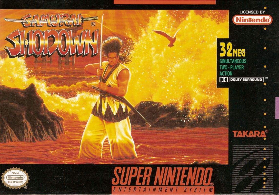 Front Cover for Samurai Shodown (SNES)