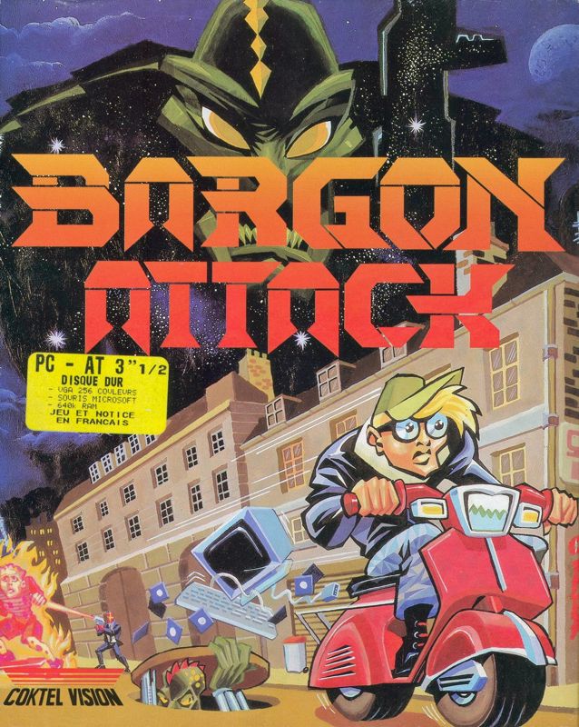 Front Cover for Bargon Attack (DOS)