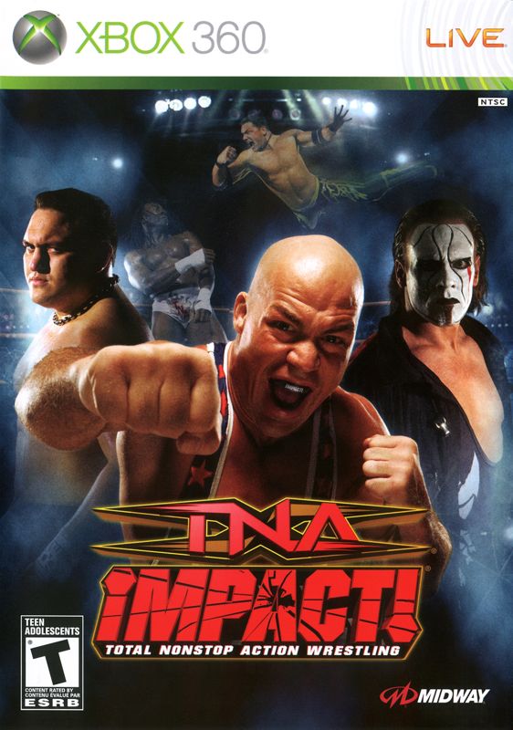 Front Cover for TNA iMPACT! (Xbox 360)