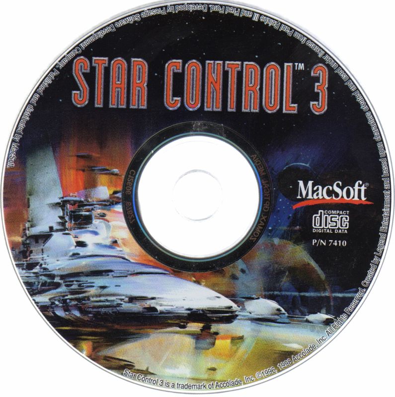 Media for Star Control 3 (Macintosh)