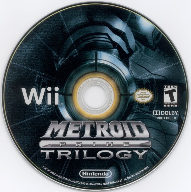 Media for Metroid Prime Trilogy (Wii)