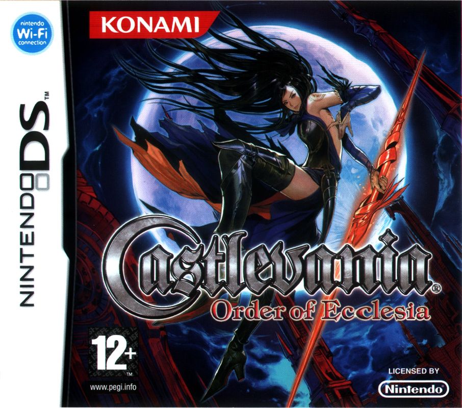Front Cover for Castlevania: Order of Ecclesia (Nintendo DS)