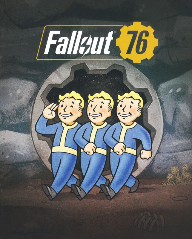 Manual for Fallout 76 (Tricentennial Edition) (PlayStation 4): Front