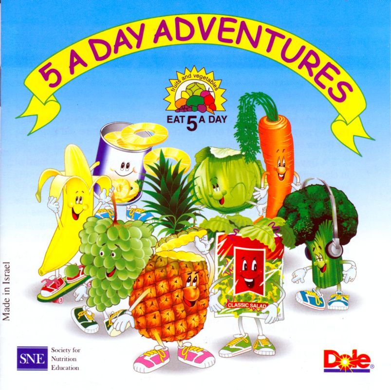 Other for 5 A Day Adventures (Macintosh and Windows): Jewel case front