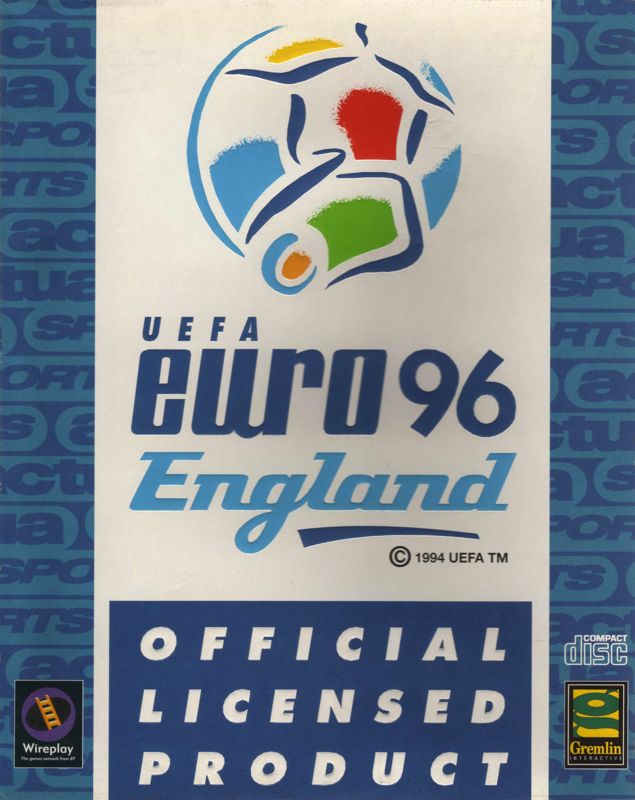 Front Cover for UEFA Euro 96 England (DOS)