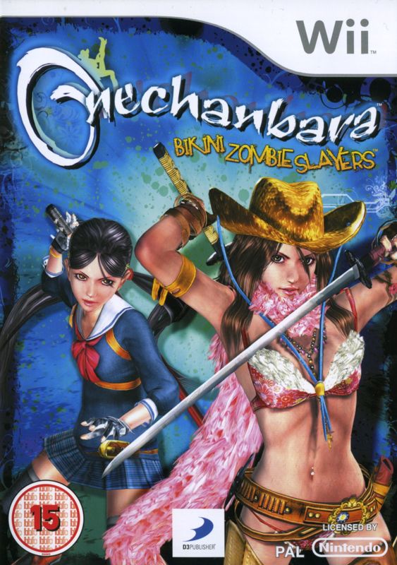 Front Cover for Onechanbara: Bikini Zombie Slayers (Wii)