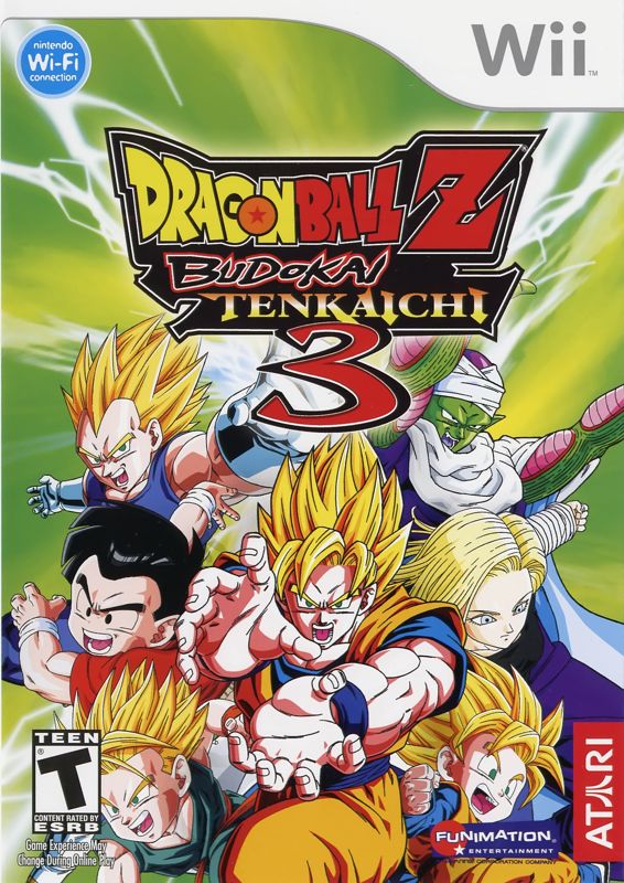 Dragon Ball Z: Budokai Tenkaichi 3 cover or packaging material - MobyGames