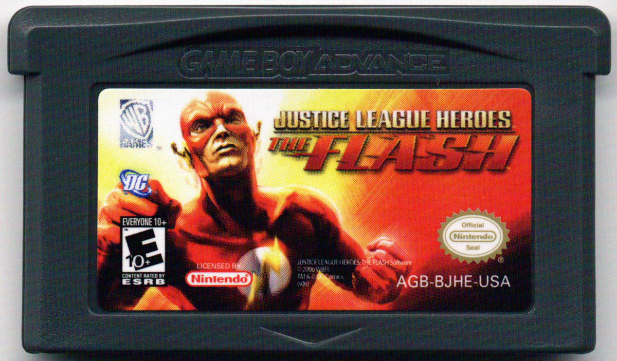 Media for Justice League Heroes: The Flash (Game Boy Advance)