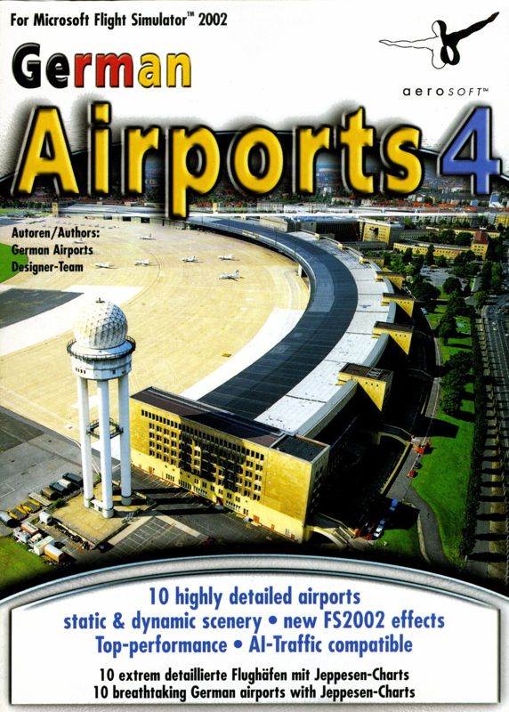 Front Cover for German Airports 4 (Windows)