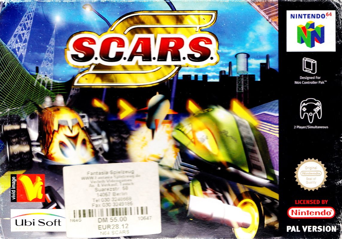 Front Cover for S.C.A.R.S. (Nintendo 64)