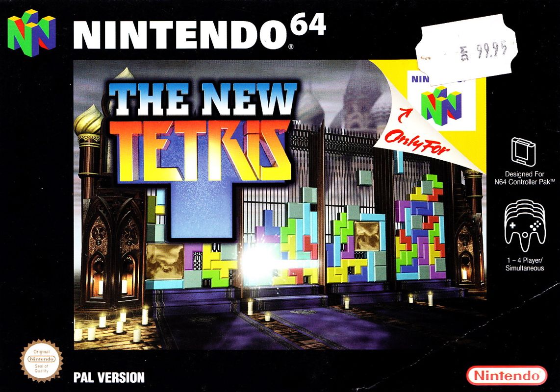 Front Cover for The New Tetris (Nintendo 64)