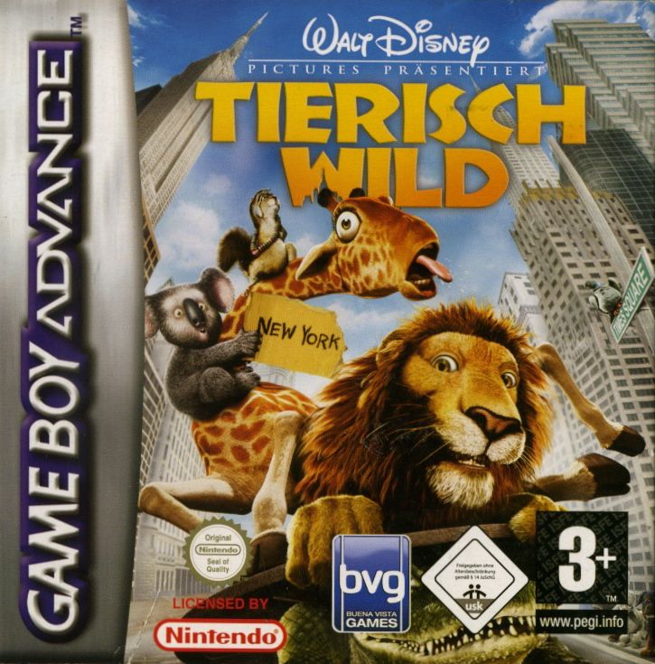 Front Cover for The Wild (Game Boy Advance)