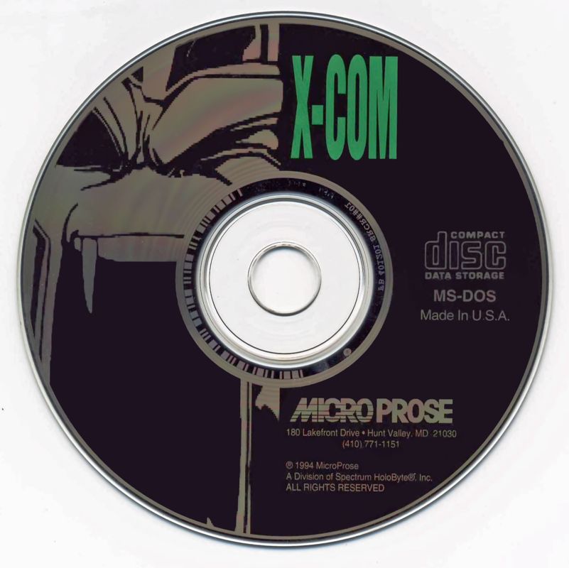 Media for X-COM: UFO Defense (DOS) (CD-ROM Release)
