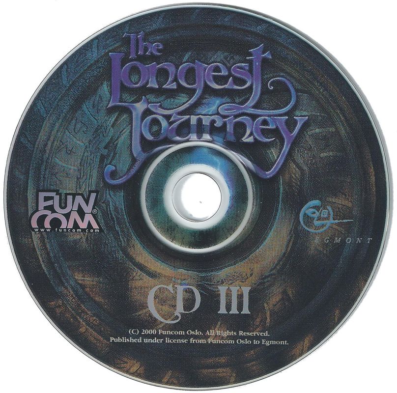 Media for The Longest Journey (Windows): Disc III