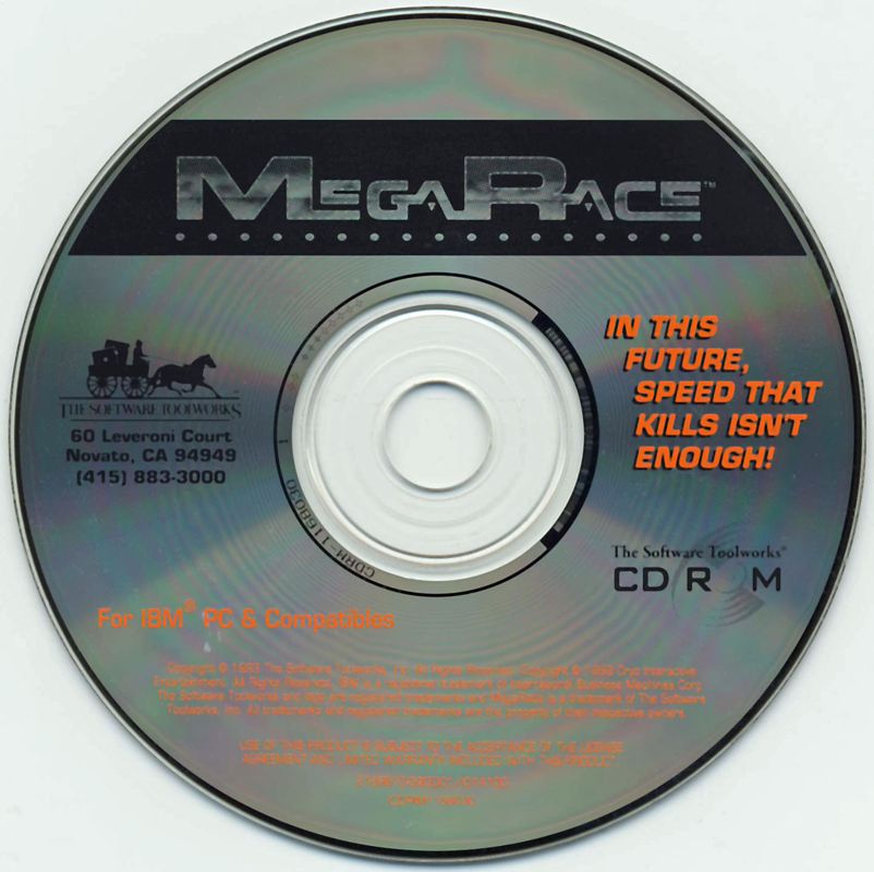 Media for MegaRace (DOS)