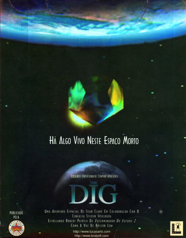 Back Cover for The Dig (DOS)