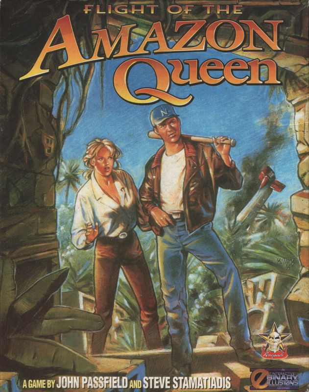 Front Cover for Flight of the Amazon Queen (DOS)