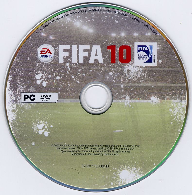Media for FIFA Soccer 10 (Windows) (Localized version)
