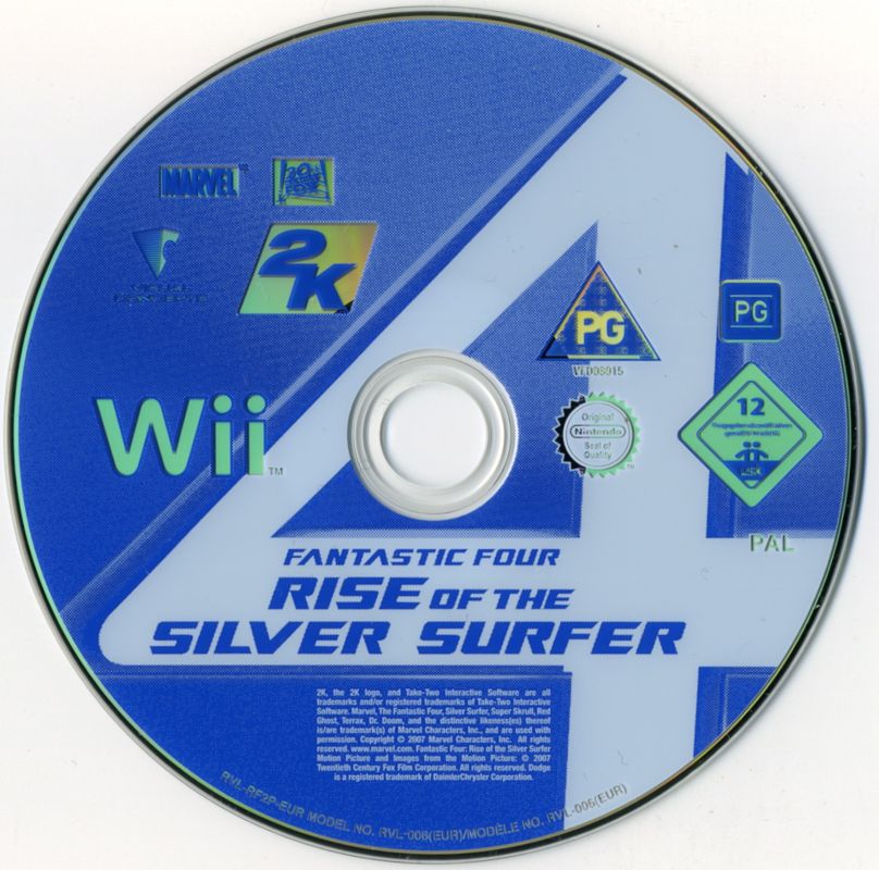 Media for Fantastic Four: Rise of the Silver Surfer (Wii)