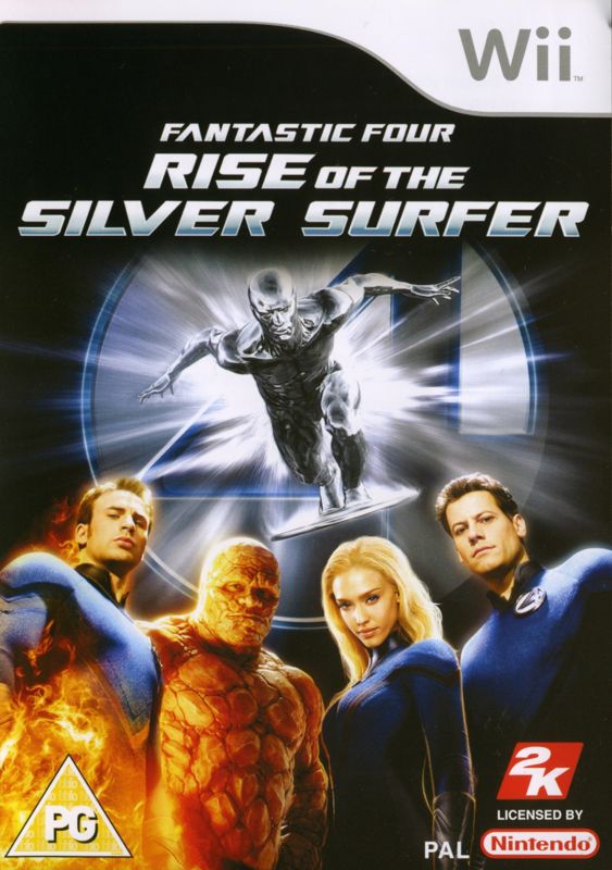 Front Cover for Fantastic Four: Rise of the Silver Surfer (Wii)