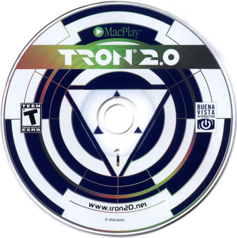 Media for Tron 2.0 (Macintosh): Disc 1