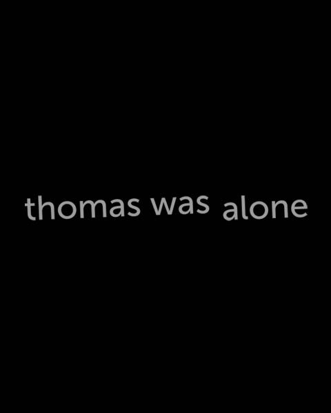 Front Cover for Thomas Was Alone (Macintosh and Windows) (Desura release)