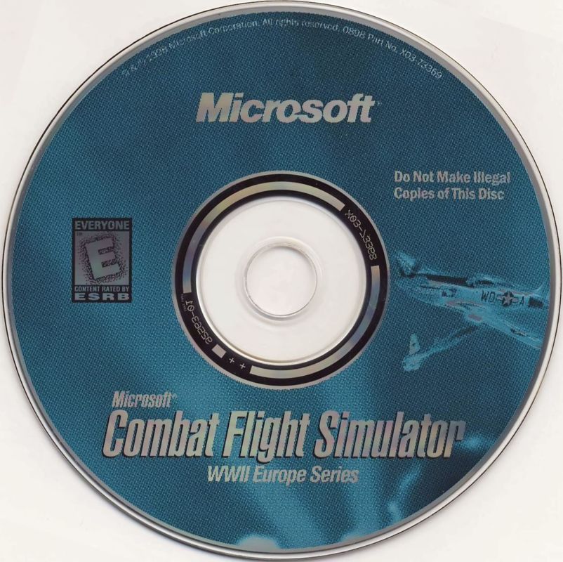 Media for Microsoft Combat Flight Simulator: WWII Europe Series (Windows) (Unique back flap box design)