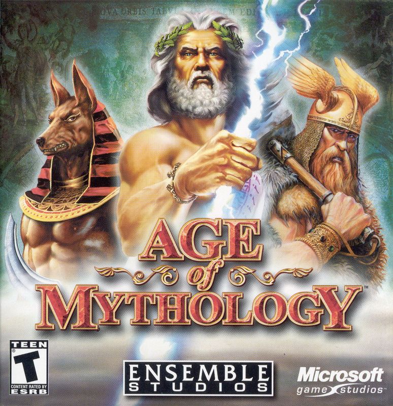 Other for Age of Mythology (Windows) (Game Of The Year box): Cardboard Folder - Front