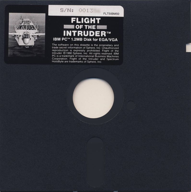 Media for Flight of the Intruder (DOS) (Includes Pocket Book on which the game is based): 5.25" 1.2MB EGA/VGA