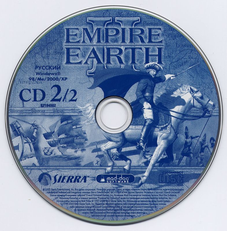 Media for Empire Earth II: Gold Edition (Windows) (Localized version): Empire Earth II Disc 2