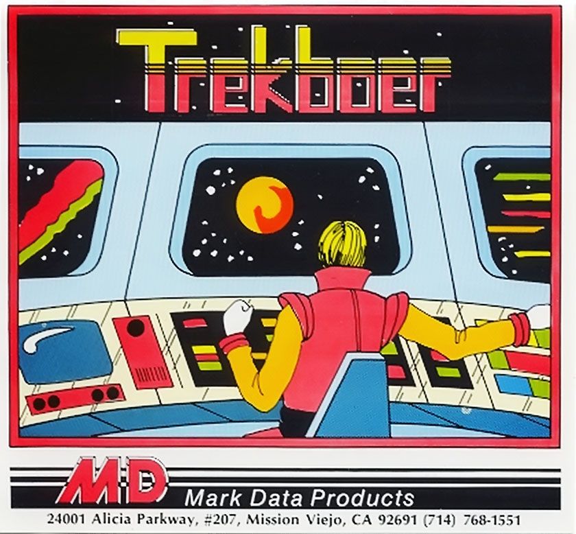 Front Cover for Trekboer (TRS-80 CoCo)